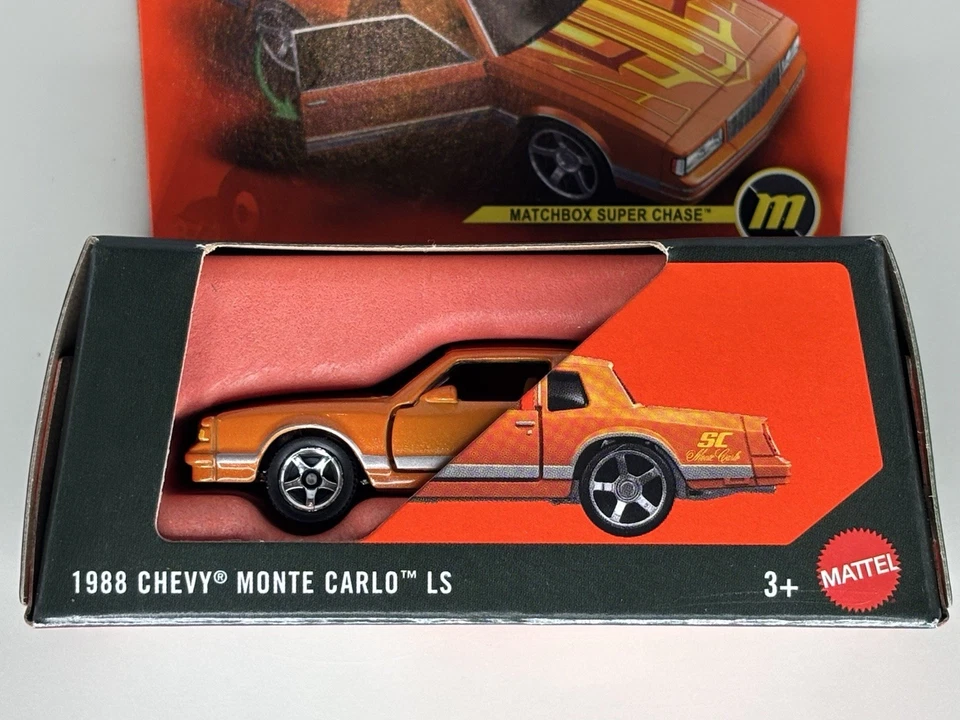 2025 MATCHBOX MOVING PARTS  1988 CHEVY MONTE CARLO LS  SUPER CHASE - Image 2 of 4
