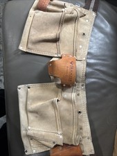 Rooster R-499-2 Suede Leather Carpenter Apron Tool Belt Nail Pouch