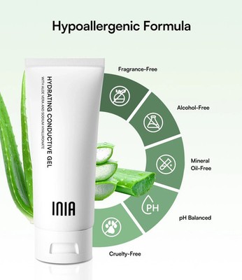 INIA Micro-current Conductive Gel for Facial and Body Skin Care Machines   Hydra