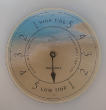 Acctim tide clock – beach design – wall mounted – analogue