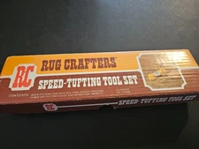 Speed Tufting Tool RC Rug Crafters Tapestry Yarn Needle Set Tufting Gauge