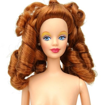 Nude 1998Barbie Has A Little Lamb Doll New with Stand