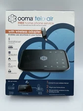 Ooma Telo Air Free Home Phone Service VoIP Device With Wireless Adapter Included