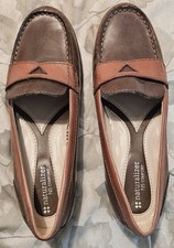 NWOT Naturalizer N5 Comfort Women's June 49520208 8.5 M Two Tone Leather Loafer