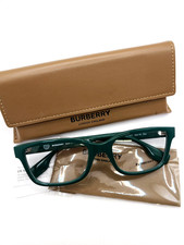 Burberry Charlie Demo Rectangular Men's Eyeglasses BE2379U 4071 55 - GREEN