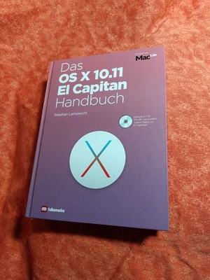 Das OS X 10.11 Apple El Capitan Handbuch, falkenmedia gebundene Ausgabe + DVD