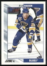 1992-93 Score #132 Bob Bassen
