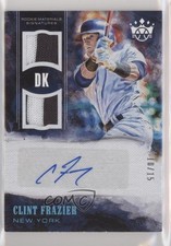 2018 Panini Diamond Kings Holo Blue 10/15 Clint Frazier #RMS-CF Auto 03xg