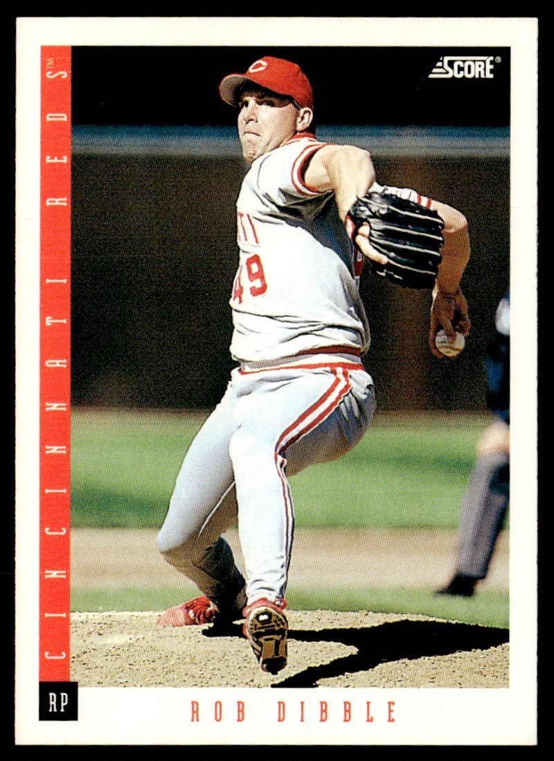 1993 Score Rob Dibble Cincinnati Reds #651