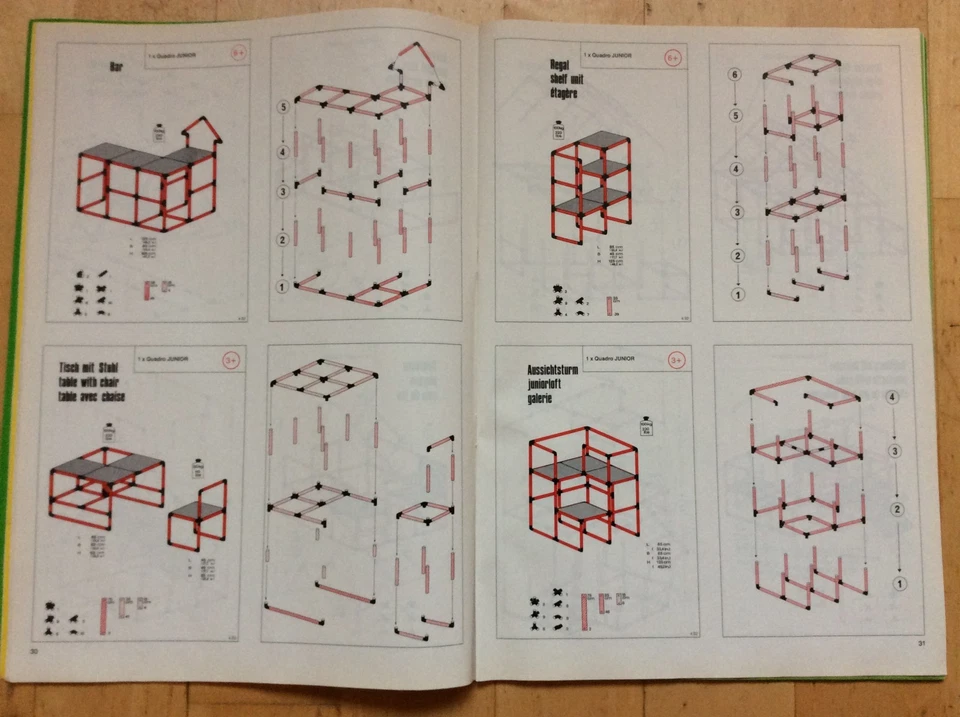 Quadro Klettergerüst Modellhandbuch bauen, klettern fahren, rutschen - Bild 2 von 2