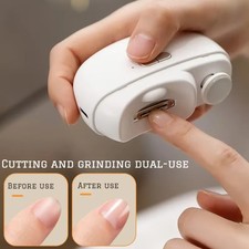 Electric Automatic Nail Clipper Trimmer for Adults Children Portable Manicure