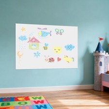 31.5 47.24in Magnetic Whiteboard Dry Erase Board Message Board and Display Board