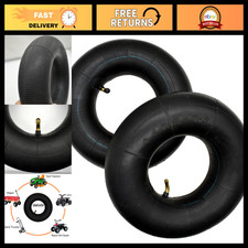 2 Pack 4.10/3.50-5 Inner Tubes with TR87 Bent Valve Stem for Wheelbarrows  Mowe