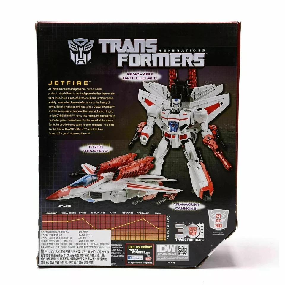 SALE Transformers Generations Thrilling Jetfire Sammlung Spielzeug Geschenk Toy - Bild 3 von 4