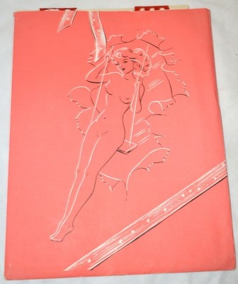 Vintage Pinup Calendar Esquire Vargas 1946 Complete with Envelope
