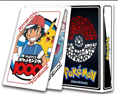 #ad Pokemon Playing Card Poker Card Deck Custom Designed. Factory New Sealed $18.99
