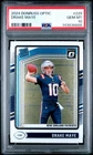 2024 Panini Donruss Optic Drake Maye Rated Rookie PSA 10 GEM MT RC Patriots QB