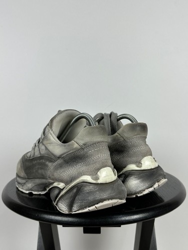 Men's MM6 Maison Margiela Gray Leather Sneakers Size 39 EUR - Picture 4 of 24