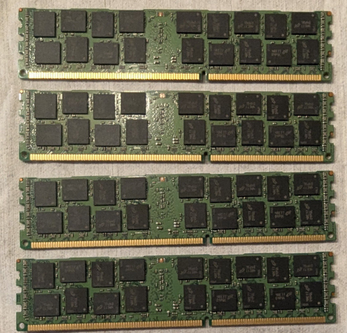 4x 16GB 2RX4 PC3-12800R Micron MT36JSF2G72PZ-1G6E1LF HP:672612-181 Server RAM - Bild 2 von 2