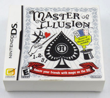 NIB BRAND NEW NINTENDO DS MASTER OF ILLUSION MAGIC CARD TRICKS - NEW SEALED