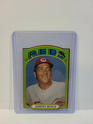 2021 Topps Heritage Johnny Bench Mini Die Cut SSP 72DC-8 Reds Rare Exclusive SP!