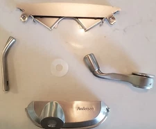 Andersen Contemporary Style Folding Hardware Kit (1999 to Present)-Satin Nickel