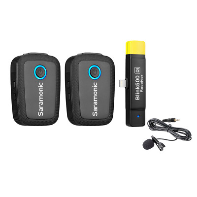 Saramonic Blink 500 B4 TX+TX+RX 2.4GHz Micro-Wireless Dual Lavalier System