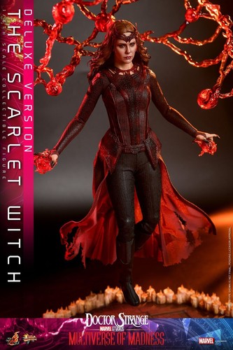 In Stock Hot Toys MMS653 The Multiverse of Madnes 1/6 The Scarlet Witch Deluxe - Picture 10 of 20