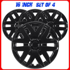For 2004-2010 Toyota Sienna 4pcs 16 Hubcap Wheel Rim Cover Steel Wheel Hub Cap