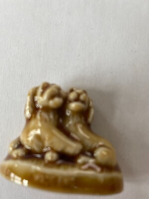 Red Rose Tea Wade Figurines pet shop series puppies new 