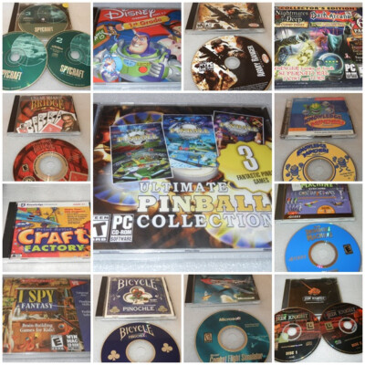 Huge Computer / PC Video Games And Software Lot  - Choice - GUC  #6648