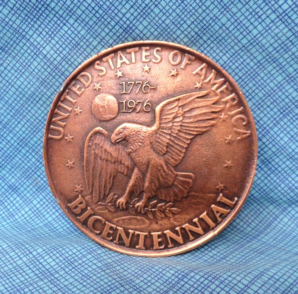 Hebilla de cinturón de cuarto del bicentenario de Estados Unidos novedad de colección 1976 Indiana Metal Craft. SHY840 Foto 2 de 4