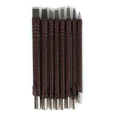 12PCS Wood Carving Hand Chisel Set Kit Woodworking Tools 