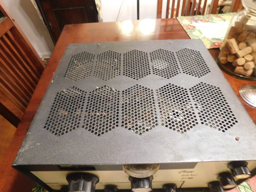 VINTAGE NICE 1960'S TUBE POWERED CLEGG 22'ER FM HAM RADIO TRANSCEIVER POWERS ON! - Zdjęcie 5 z 16