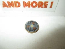 Lego - 1x Tile Round 2x2 Asian Character Circles Orange Dots Pattern 14769pb219