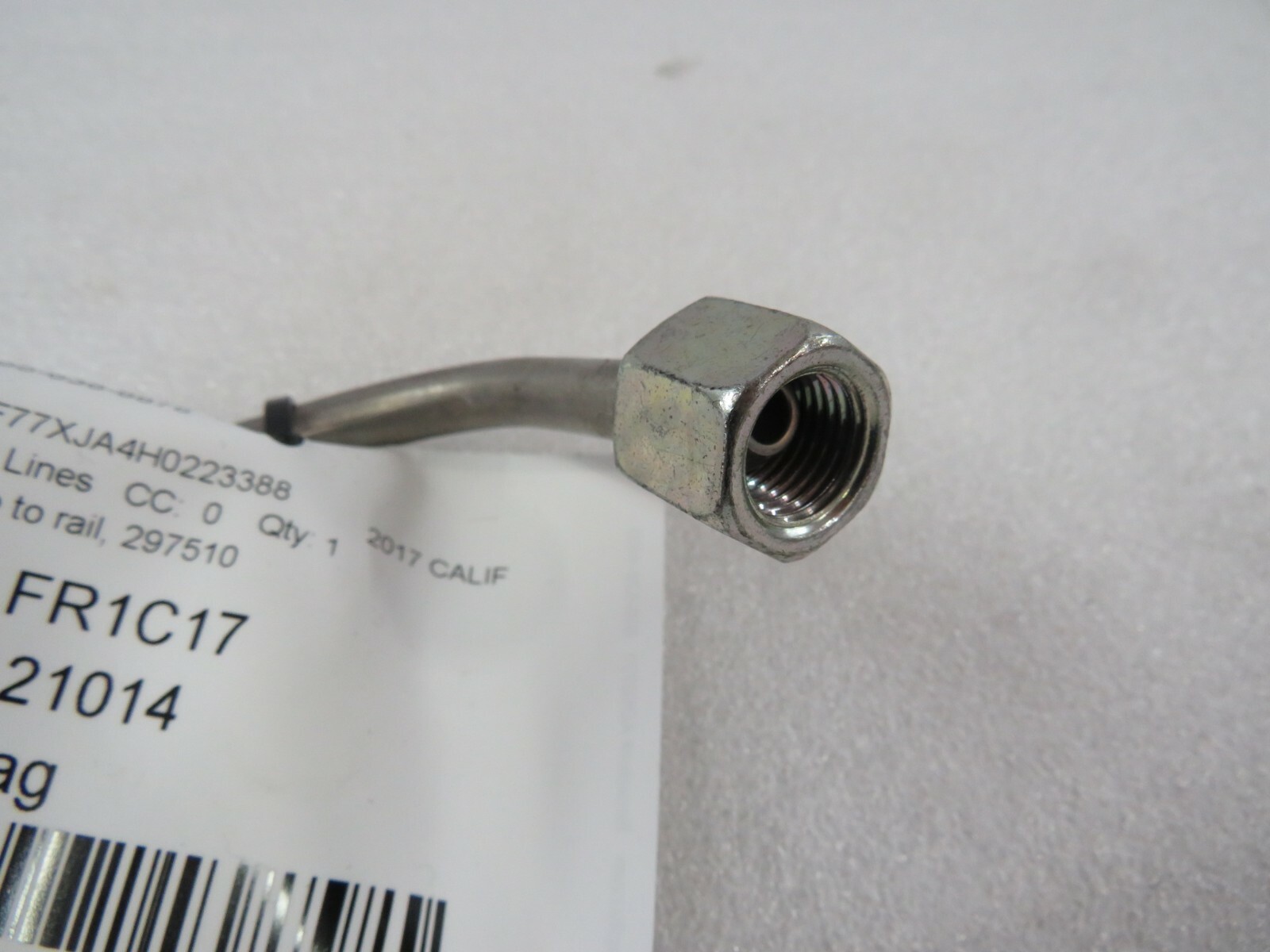 Ferrari California T, Fuel Pump to Rail Line, Used, P/N 297510