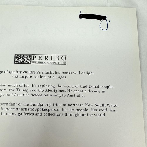 The Rainbow Serpent Book J Cowan B Bancroft Indigenous Aboriginal Kun-Man-Gur - Picture 8 of 11