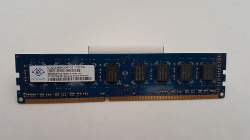 Nanya 1X2GB PC3-10600 DDR3-1333MHz non-ECC Unbuffered CL9 240-Pin DIMM Memory - Picture 3 of 3