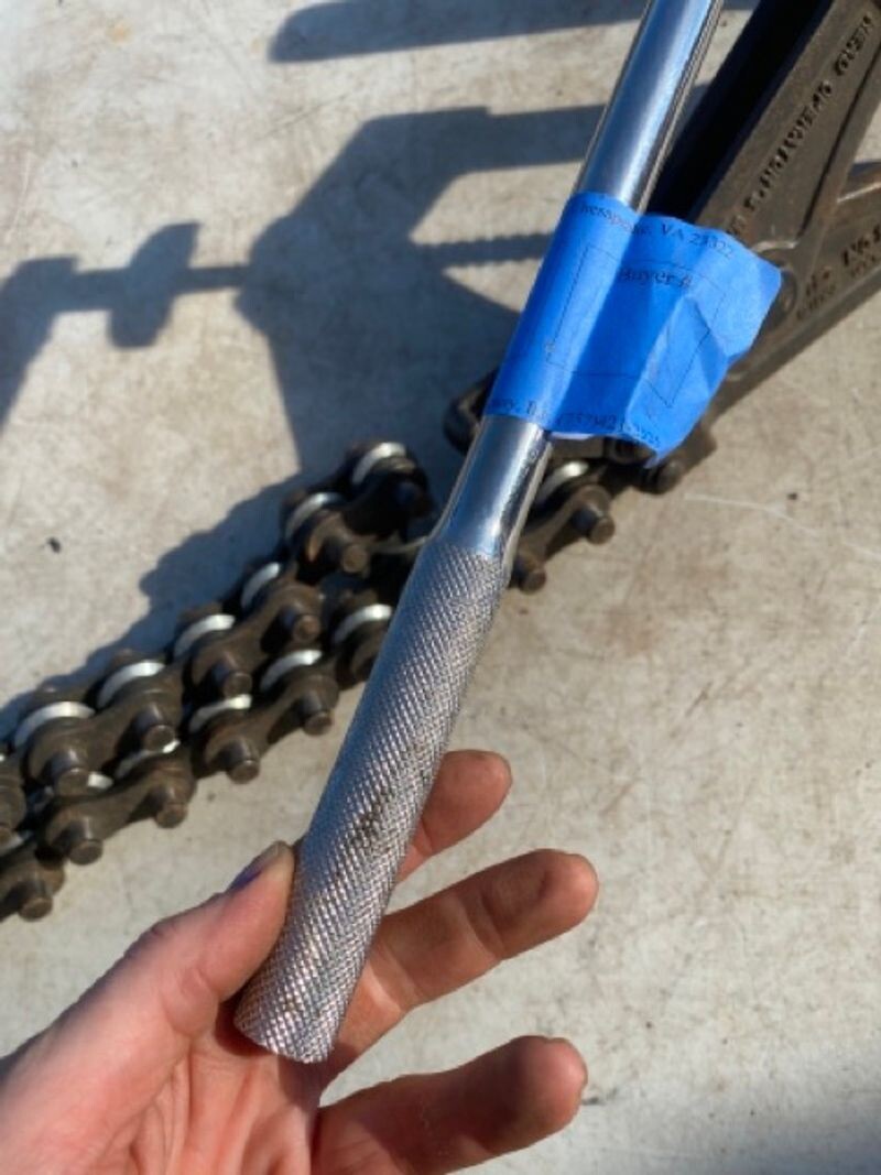 ridgid 69982 Model 226 InPlace Soil Pipe Cutter, 11/2" 6" Chain