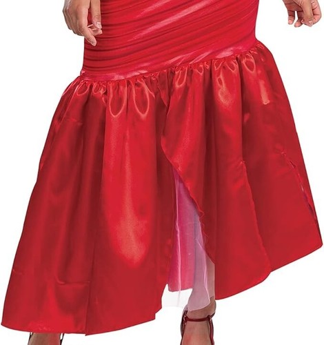 Cruella Live Action Red Classic Dress Halloween Adult Women Costume - Picture 5 of 6