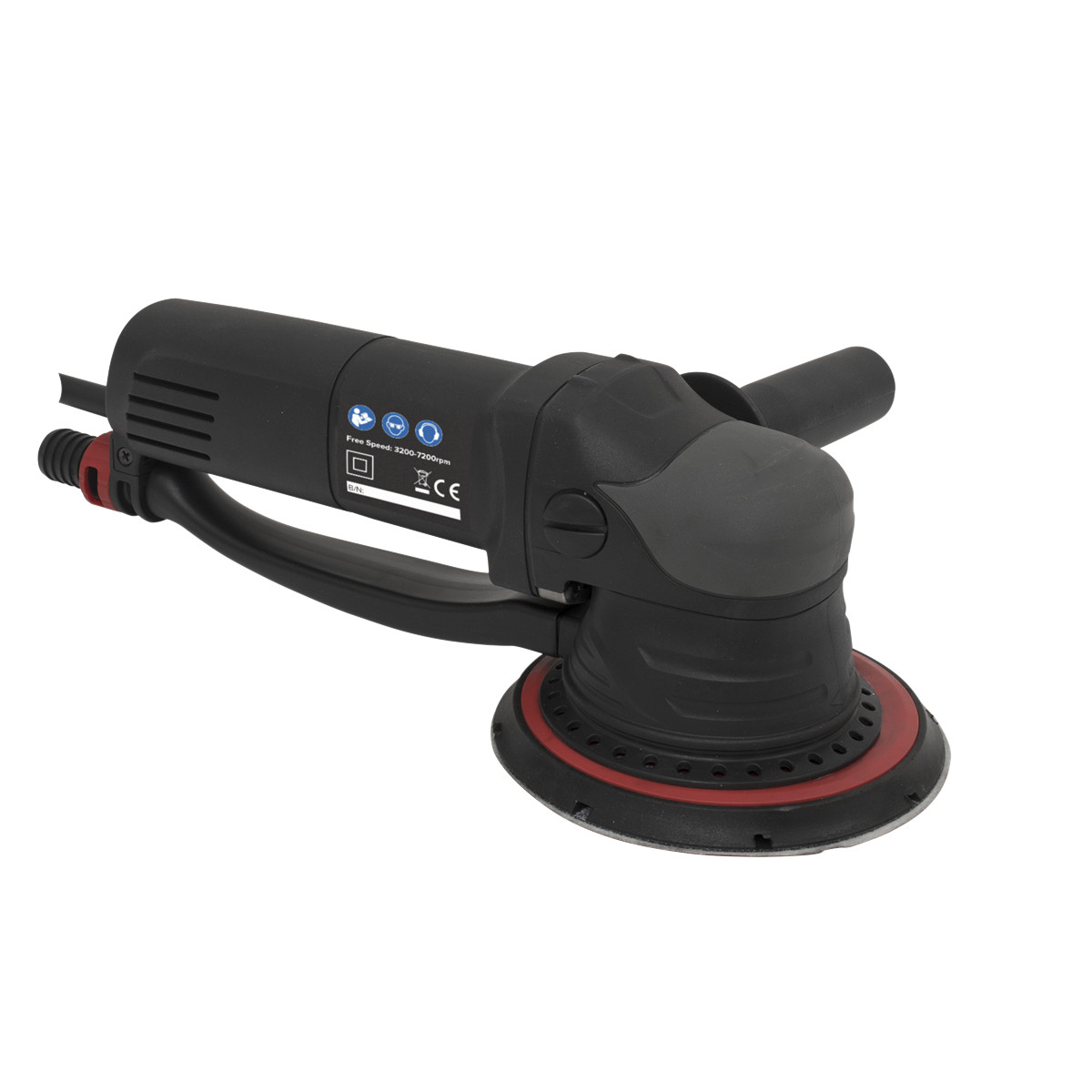 Sealey OS600 Random Orbital Electric Sander 150mm 600W/230V