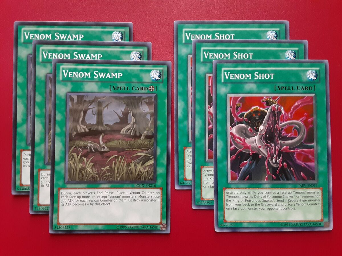 Yugioh Vennominaga The Deity of Poisonous Snakes 40 Card Yugioh Vennominaga The Deity of Poisonous Snakes 40 Card