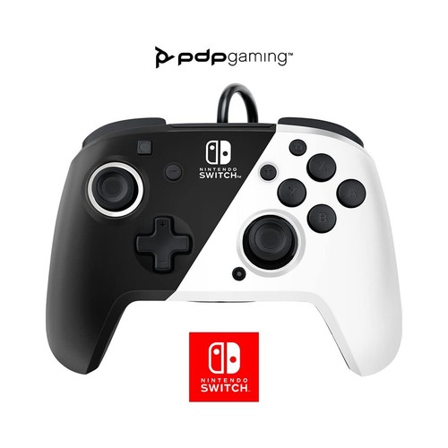 PDP Gaming Faceoff Deluxe+ verkabelt Switch Pro Controller – S (Nintendo Switch)