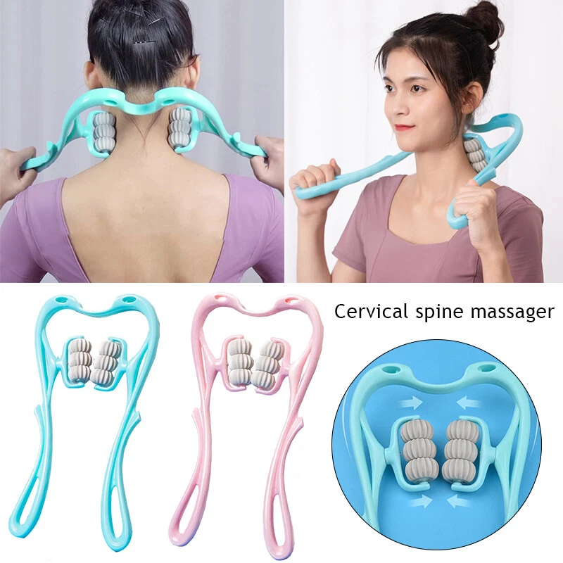 Neck Massager Roller Colorful Plastic Shoulder Trigger Point