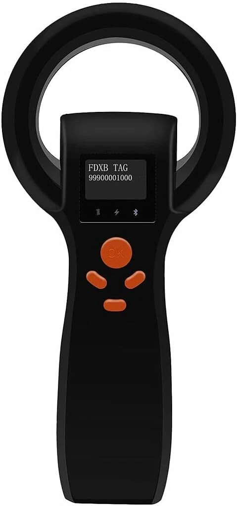 Bluetooth Pet Microchip Scanner FDX-A FDX-B HDX for AVID 10/15