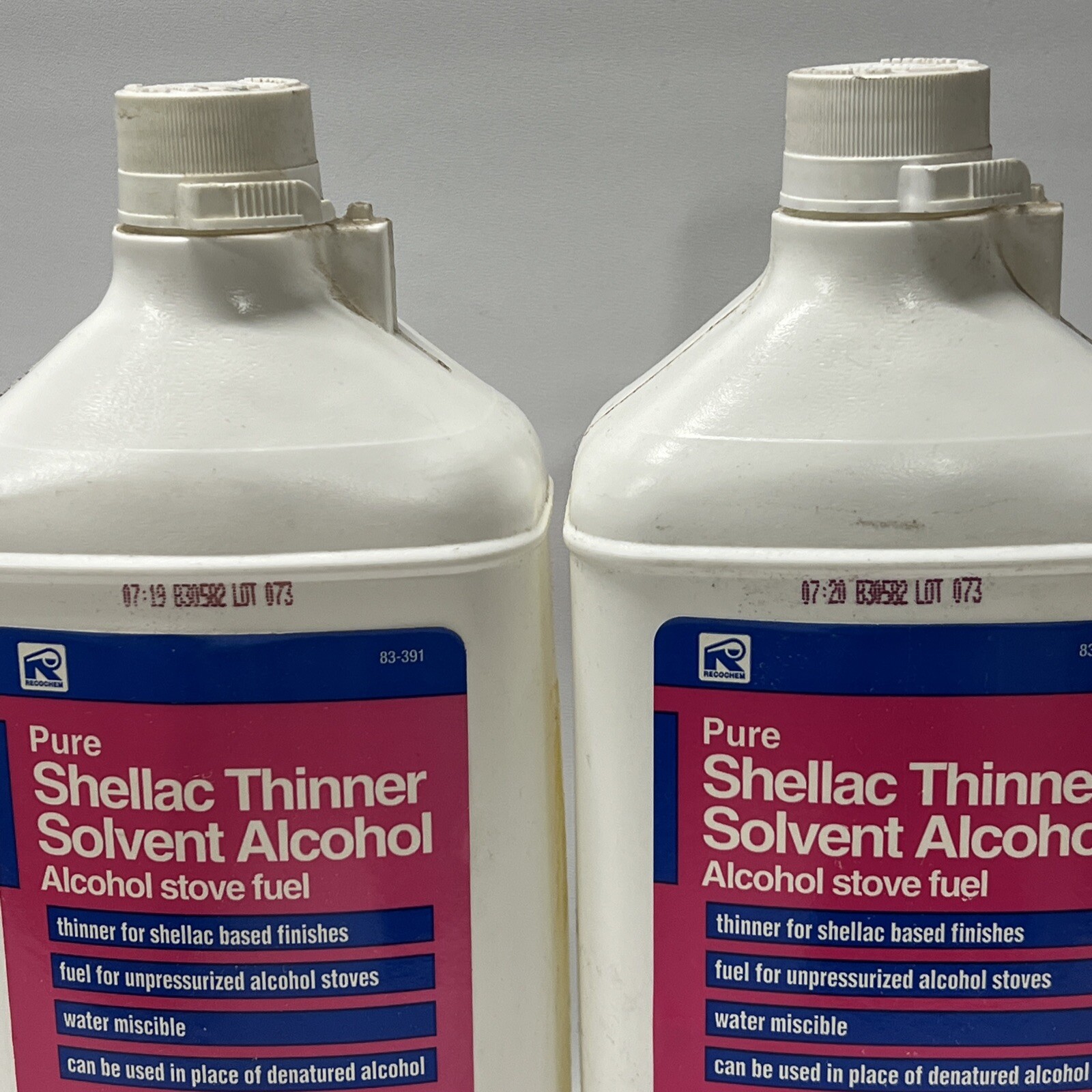 Shellac Pvc Solvent 2 Recochem Shellac Thinner Solvent Finish Thinner Quart Water Miscible ...