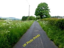 Photo 6x4 Drumlegagh Road South, Envagh Bellway Heading NNW c2015