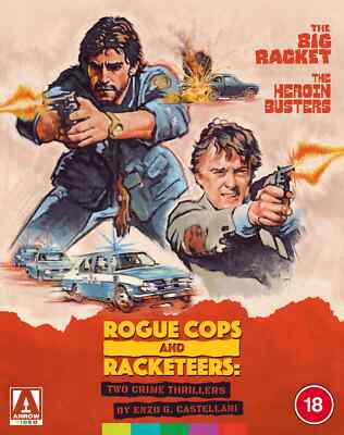 LA VIA DELLA DRUG / IL GRANDE RACKET - BOX 2 BLU RAY + BOOK ARROW