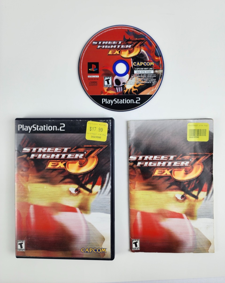 【希少】Street Fighter EX3【PS2北米版】 Street Fighter EX3 - (PS2) Playstation 2 | J&L Game