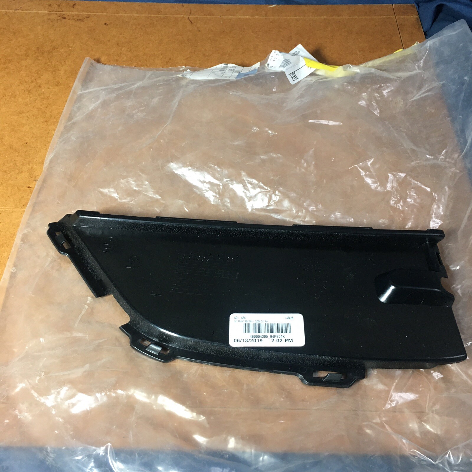 BMW X3 G01 Front Bumper Air Grille Cover Right 51117459520 OEM for 
